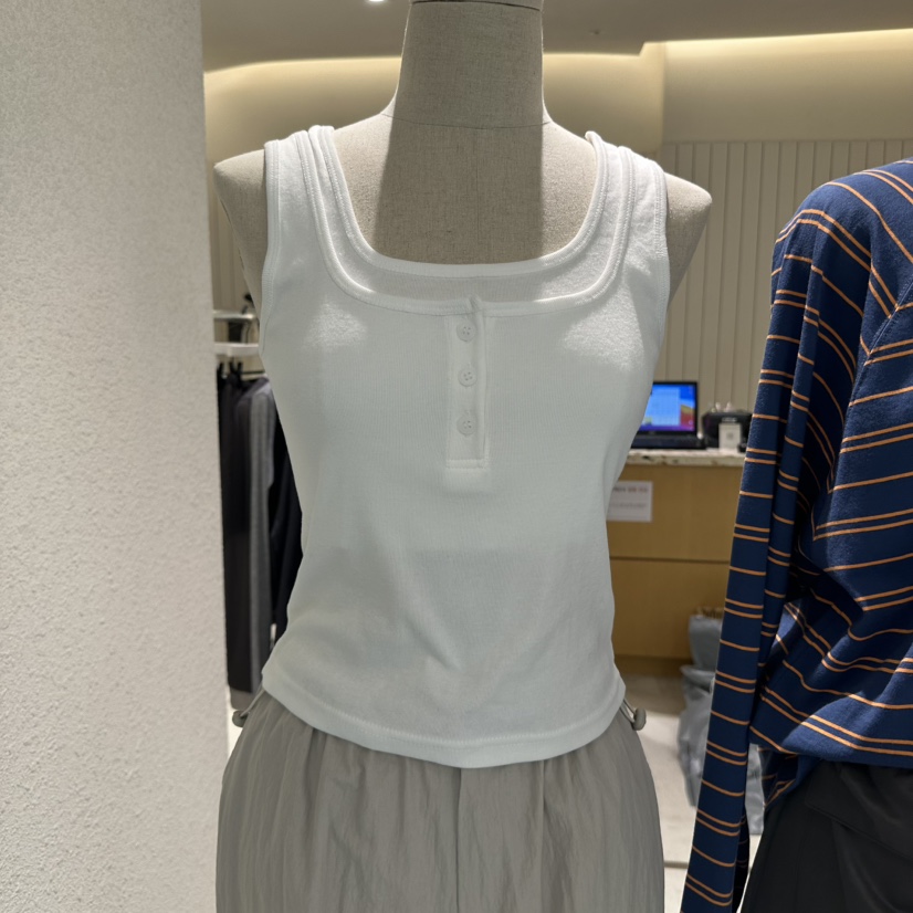 GRADE東大門代購女裝新品休閑熱賣人氣25春夏時尚真品吊帶背心GRADE吊帶/背心