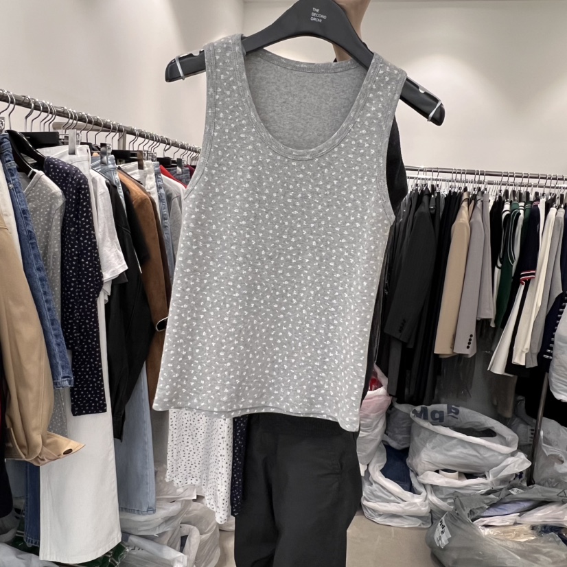 THE SECOND GROW東大門實拍女裝新品人氣熱賣推薦吊帶背心THE SECOND GROW吊帶/背心圖色2