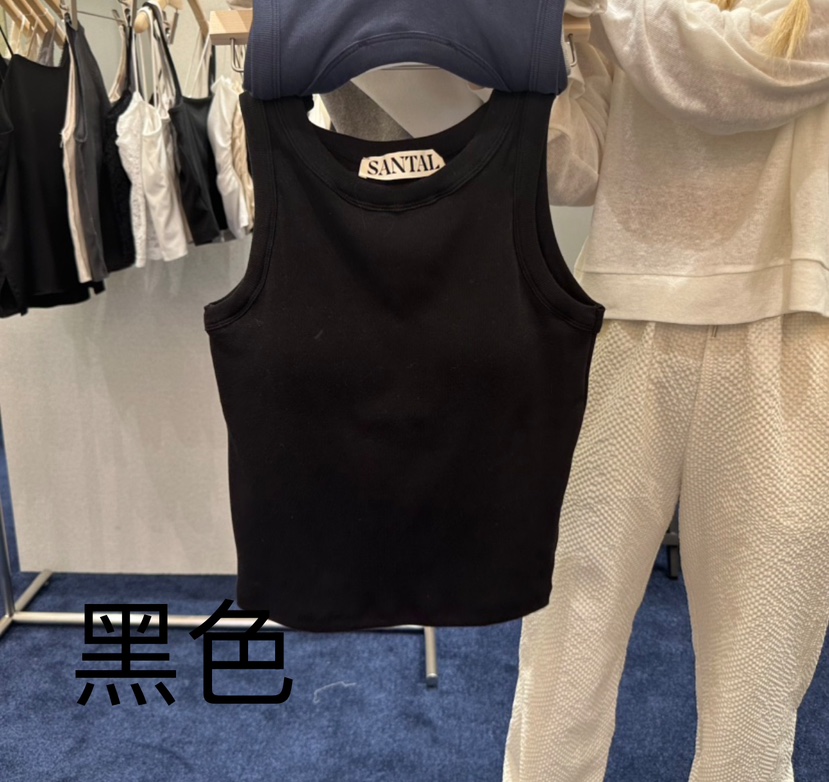 SANTAL東大門直郵女裝新款真品熱賣25春夏職業推薦吊帶背心SANTAL吊帶/背心圖色4