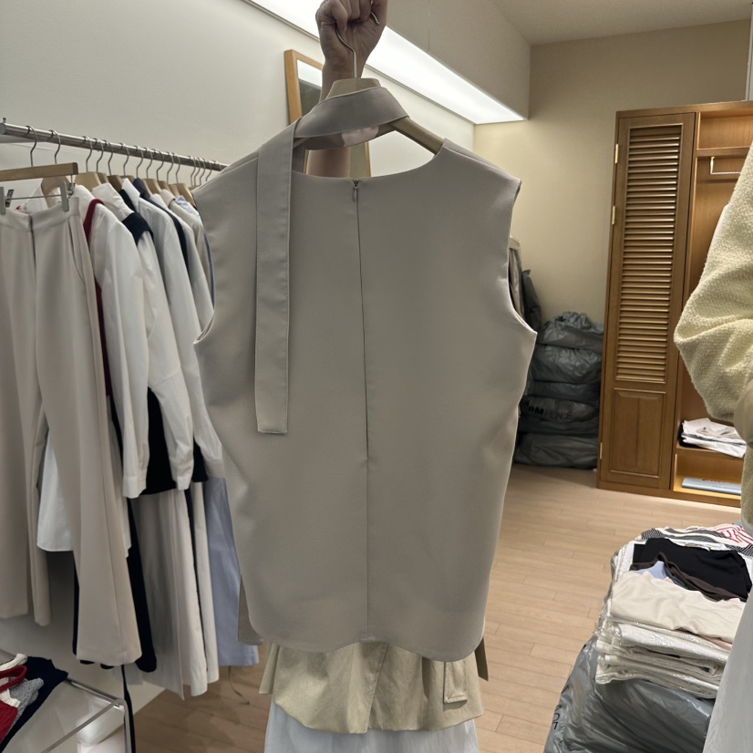 VAN NUVO東大門直郵女裝新品休閑人氣真品推薦吊帶背心含腰帶VAN NUVO吊帶/背心