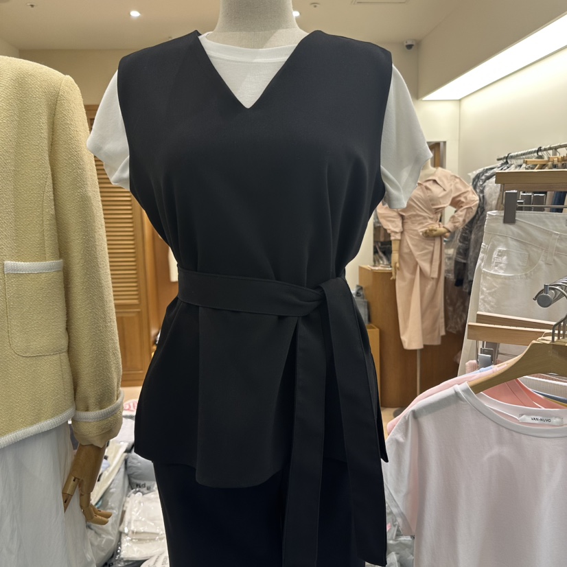 VAN NUVO東大門直郵女裝新品休閑人氣真品推薦吊帶背心含腰帶VAN NUVO吊帶/背心圖色2