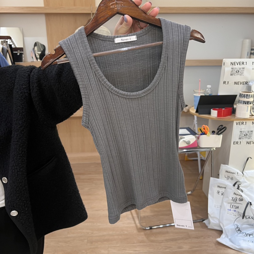 NEVER.1東大門代購女士新品真品人氣熱賣休閑推薦吊帶背心NEVER.1吊帶/背心圖色2