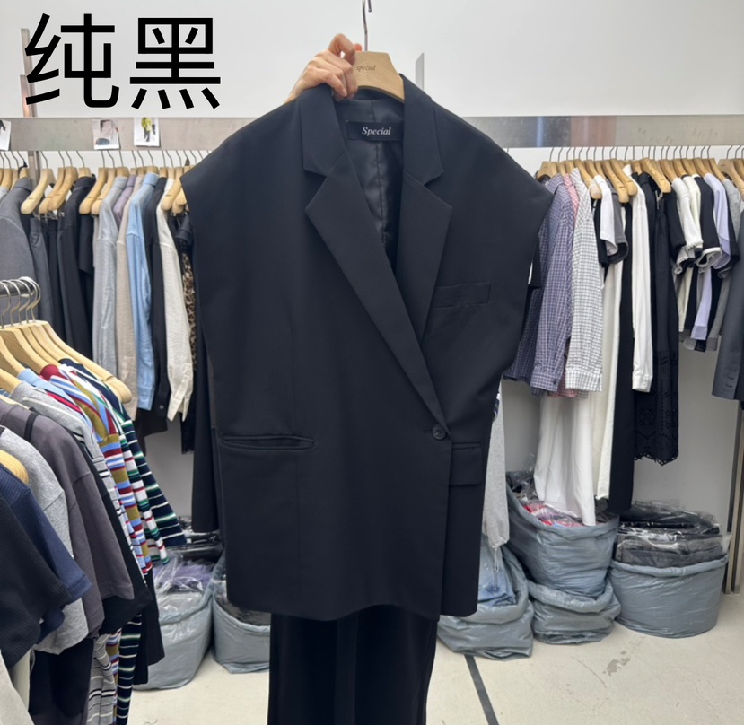 SPECIAL韓國直郵女裝新款人氣推薦25春夏休閑真品職業熱賣馬甲SPECIAL馬甲