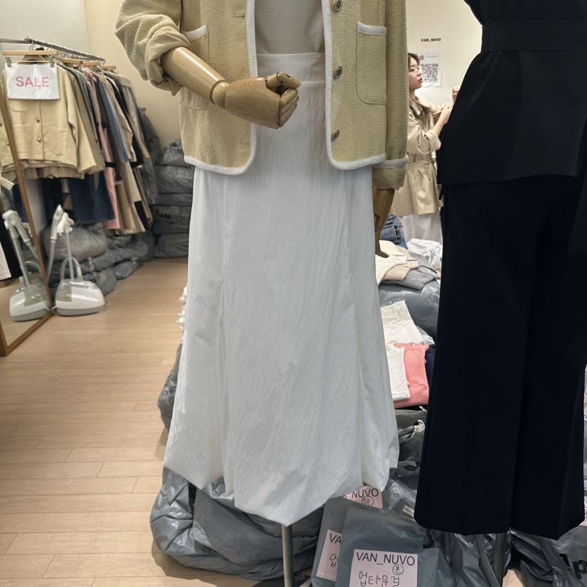 VAN NUVO東大門實拍女裝新款時尚熱賣職業推薦真品休閑長裙VAN NUVO長裙