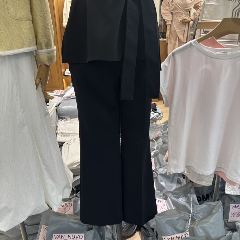 VAN NUVO東大門直郵女士新品25春夏時尚熱賣人氣休閑休閑褲VAN NUVO休閑褲圖色2