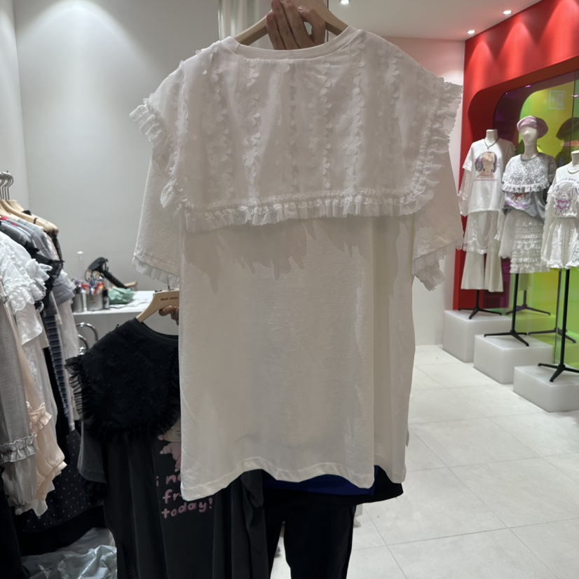 MINI UNNI韓國代購女士新品真品25春夏時尚休閑推薦人氣T恤MINI UNNIT恤