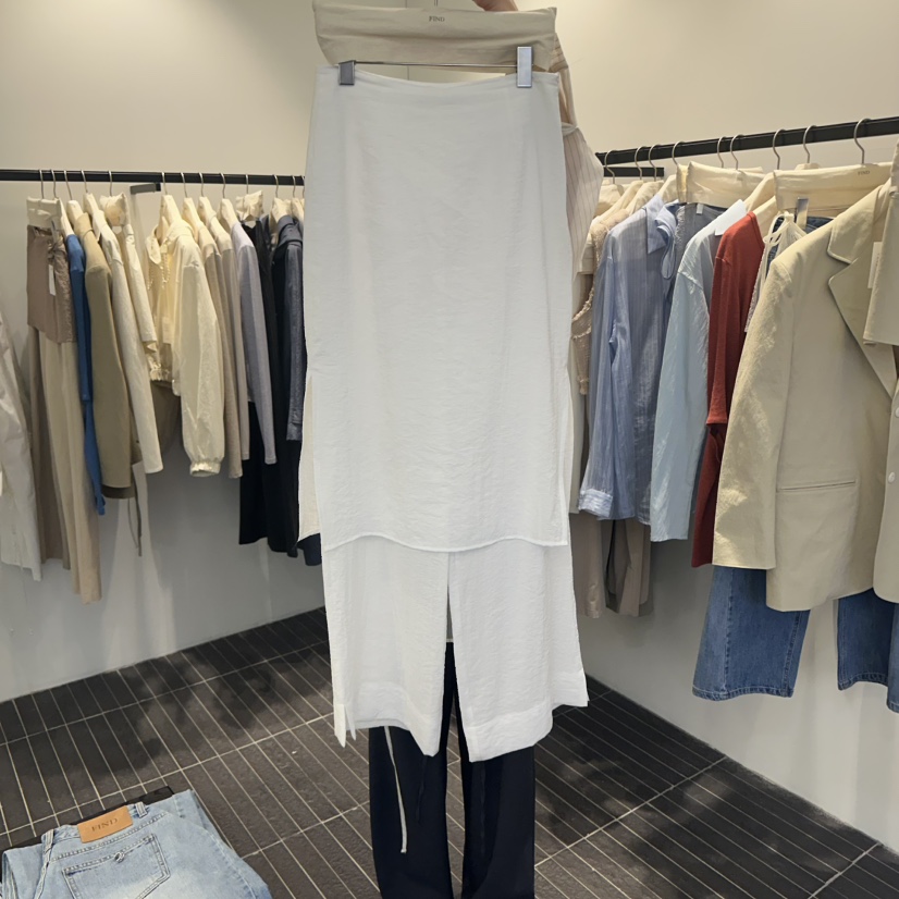 FIND-P韓國代購女裝新款人氣真品25春夏推薦熱賣時尚休閑裙褲FIND-P裙褲圖色2