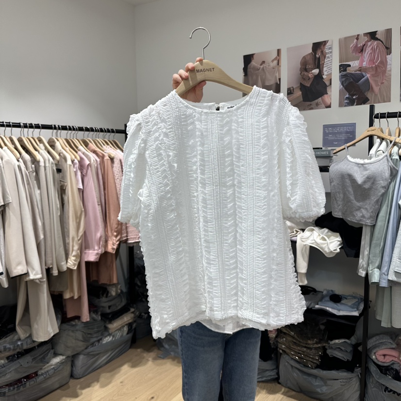 M.G.N東大門代購女裝新品熱賣職業25春夏人氣休閑推薦T恤MAGNETT恤圖色1