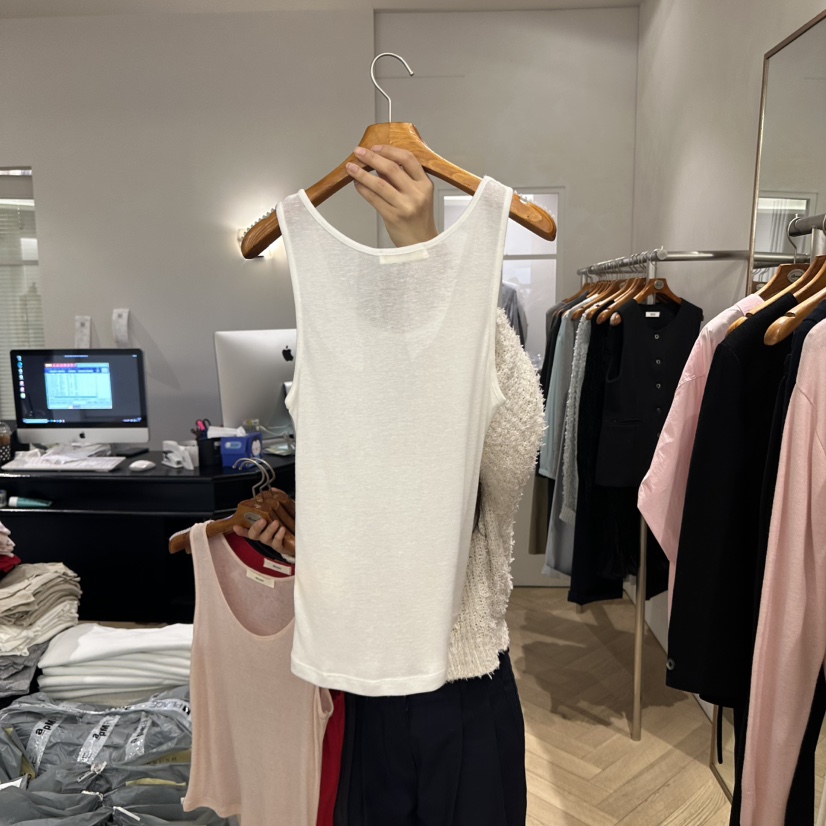 BRUSH-P東大門代購女裝新款真品25春夏推薦熱賣休閑吊帶背心BRUSH-P吊帶/背心