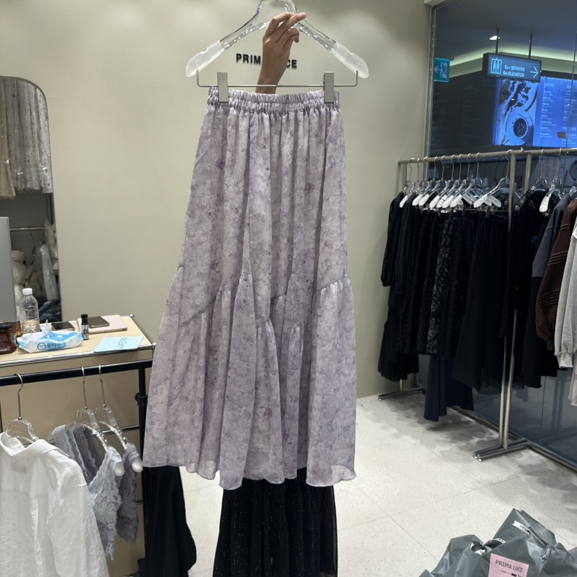 PRIMA LUCE東大門直郵女裝新品時尚真品職業熱賣休閑25春夏長裙CHARLOTTE長裙