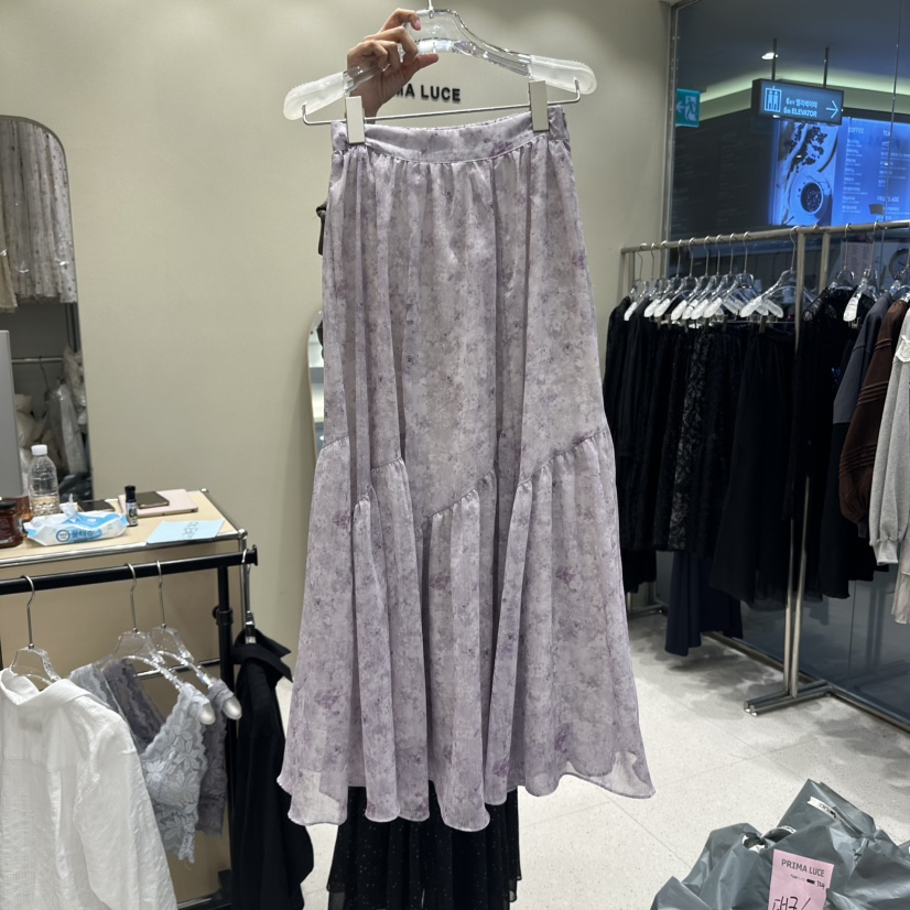 PRIMA LUCE東大門直郵女裝新品時尚真品職業熱賣休閑25春夏長裙CHARLOTTE長裙