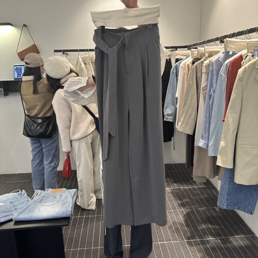 FIND-P東大門代購女裝新款人氣推薦時尚25春夏真品熱賣休閑褲FIND-P休閑褲圖色2