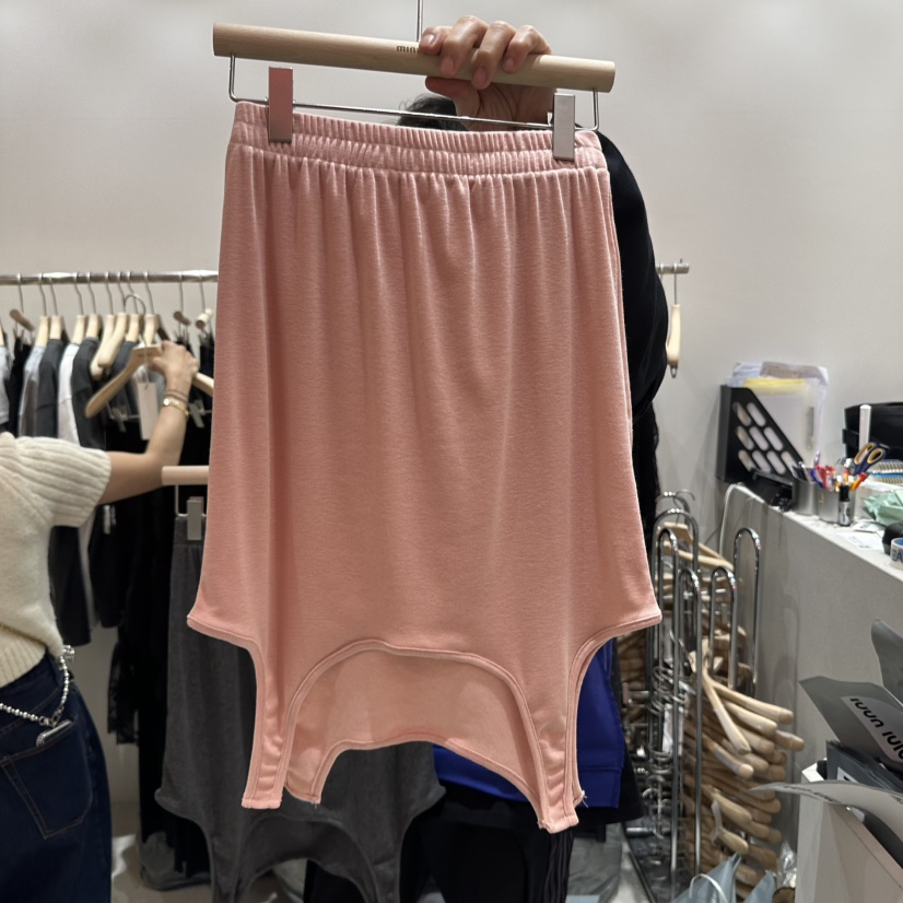 MINI UNNI東大門實拍女士新品時尚推薦25春夏半身裙中短裙MINI UNNI半身裙/中短裙