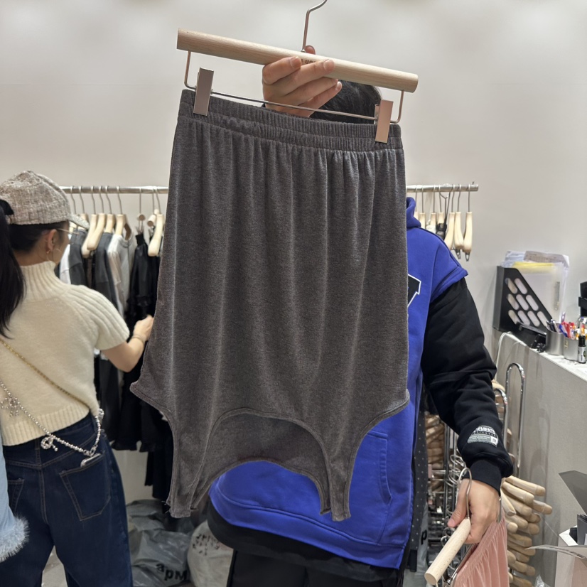 MINI UNNI東大門實拍女士新品時尚推薦25春夏半身裙中短裙MINI UNNI半身裙/中短裙圖色2