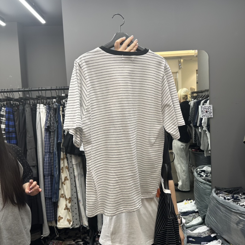 CREDITO韓國代購女士新品25春夏時尚真品休閑熱賣職業人氣T恤Came_l 家T恤