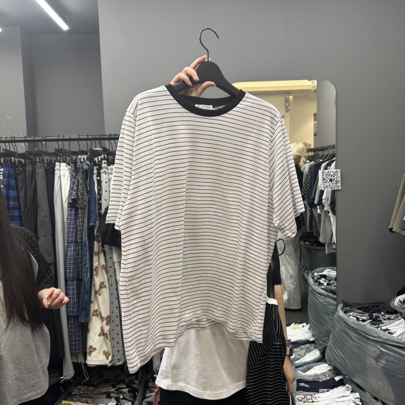 CREDITO韓國代購女士新品25春夏時尚真品休閑熱賣職業人氣T恤Came_l 家T恤圖色3