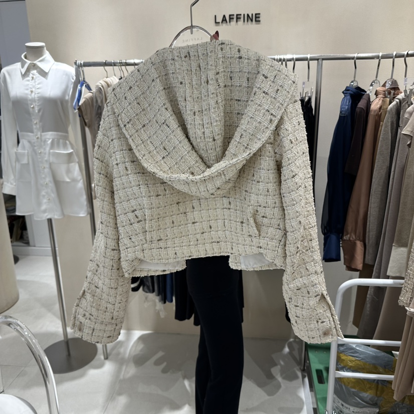LAFFINE-P東大門代購女裝新品職業休閑熱賣25春夏時尚夾克LAFFINE-P夾克