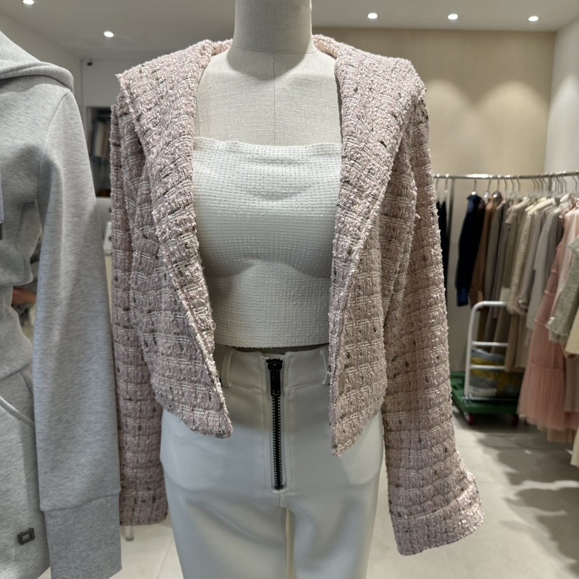 LAFFINE-P東大門代購女裝新品職業休閑熱賣25春夏時尚夾克LAFFINE-P夾克圖色2