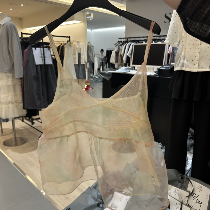 SOFTNESS東大門代購女裝新款推薦人氣休閑職業吊帶背心緊身Softness/Cosmic吊帶/背心
