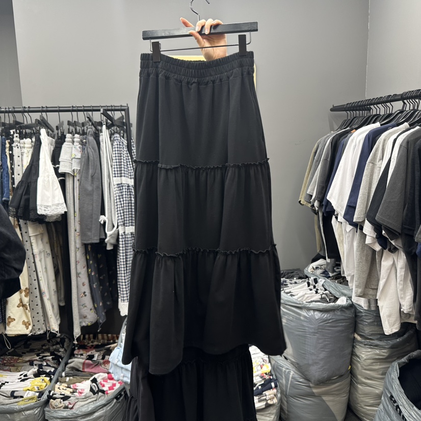 CREDITO韓國代購女士新款熱賣職業25春夏人氣真品時尚休閑長裙Came_l 家長裙