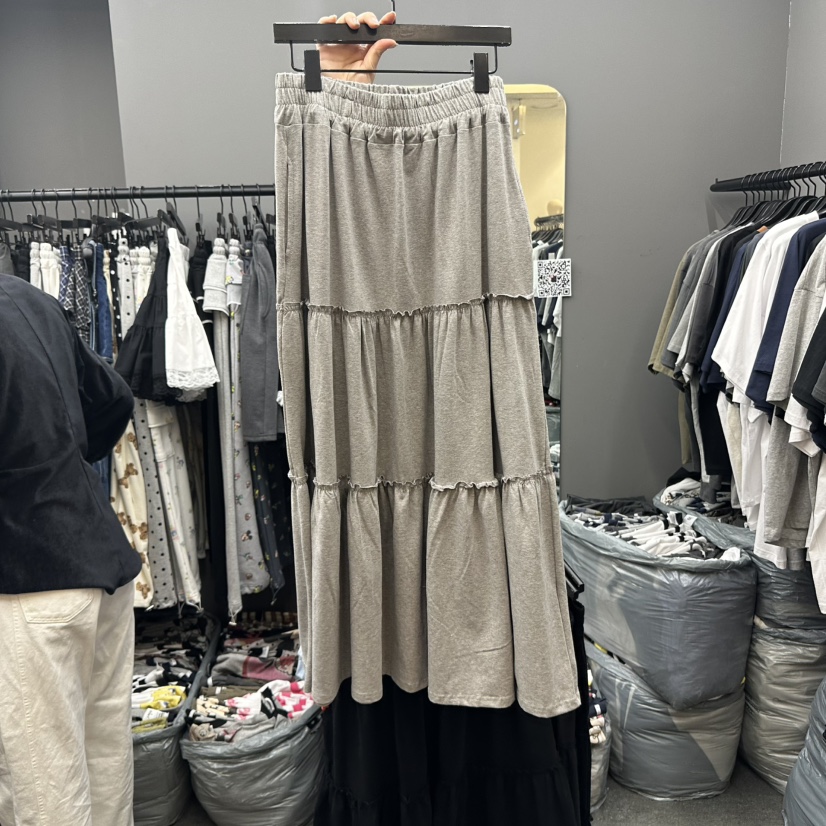 CREDITO韓國代購女士新款熱賣職業25春夏人氣真品時尚休閑長裙Came_l 家長裙圖色1