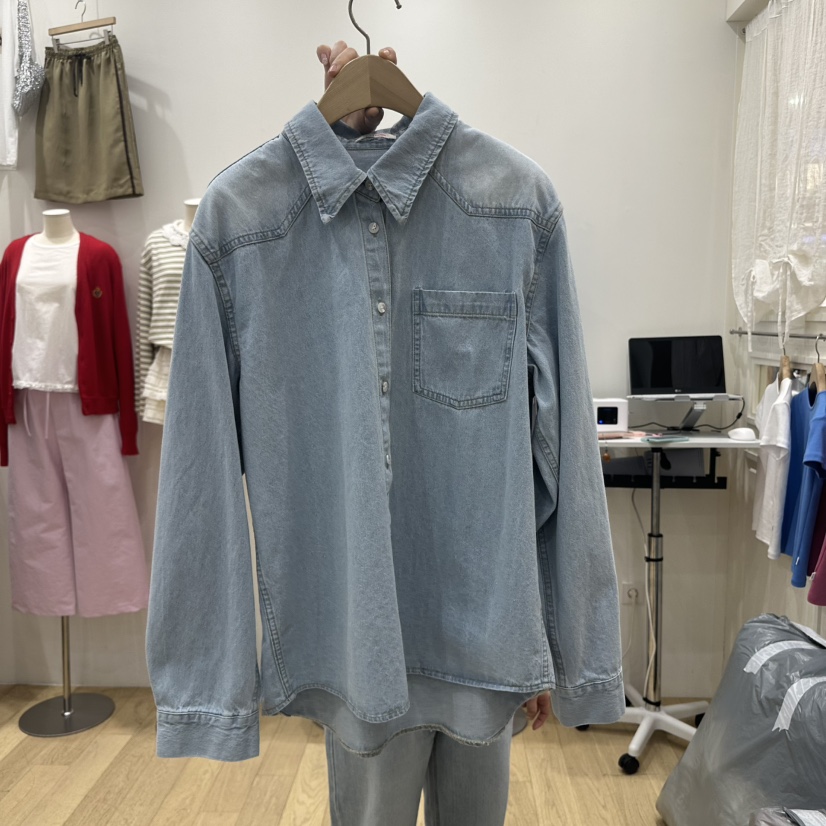 FURE東大門直郵女士新品人氣休閑時尚推薦真品熱賣襯衫蕾絲衫FURE襯衫/蕾絲衫圖色1