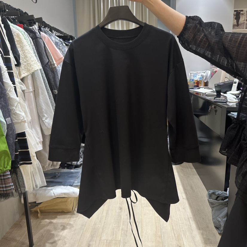 SOFTNESS韓國直郵女士新品熱賣時尚人氣真品推薦職業長袖T恤Softness/Cosmic長袖T恤圖色3