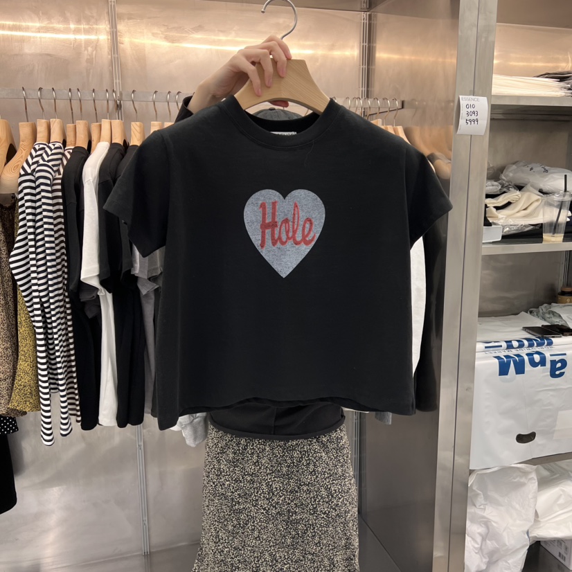 ESSENCE東大門實拍女士新品職業推薦時尚熱賣真品25春夏T恤ESSENCET恤圖色2