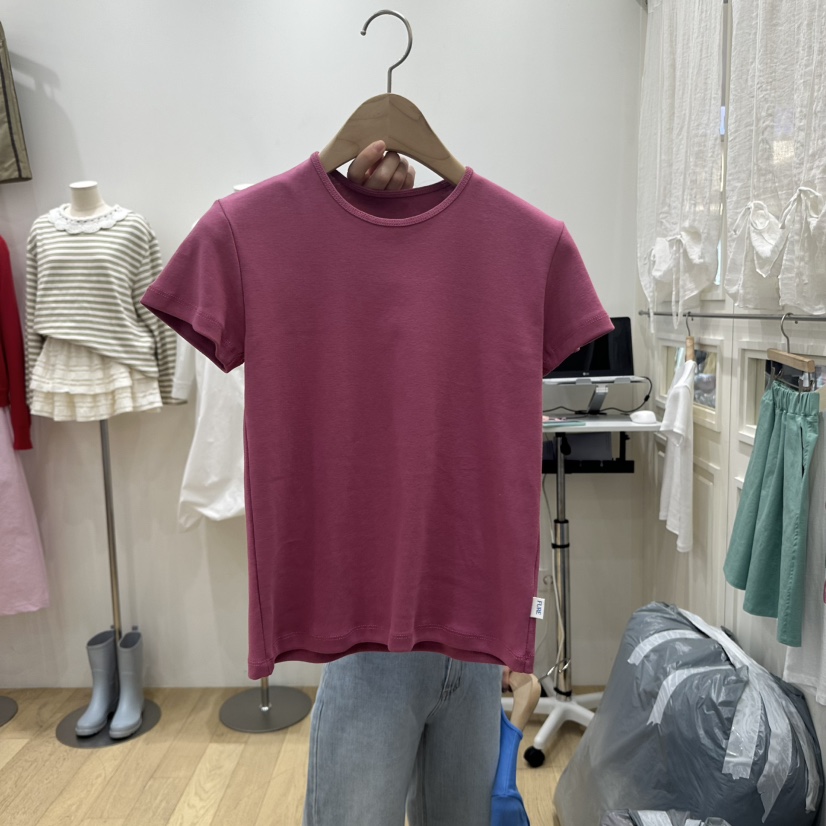 FURE韓國代購女裝新款人氣25春夏真品時尚職業熱賣休閑推薦T恤FURET恤圖色3