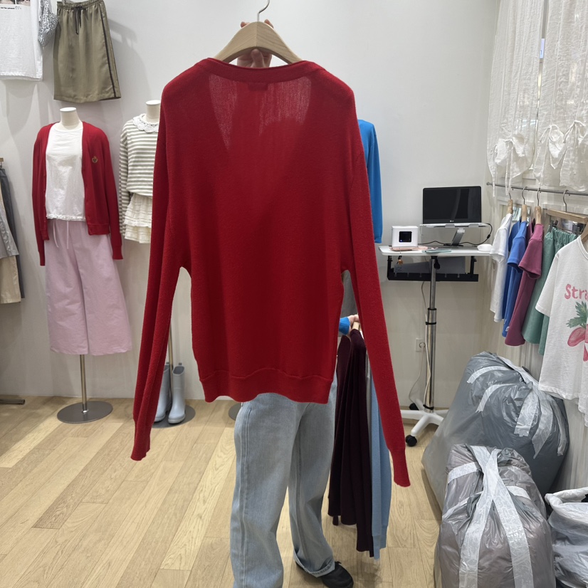 FURE東大門直郵女士新品職業人氣25春夏推薦時尚針織衫刺繡FURE針織衫