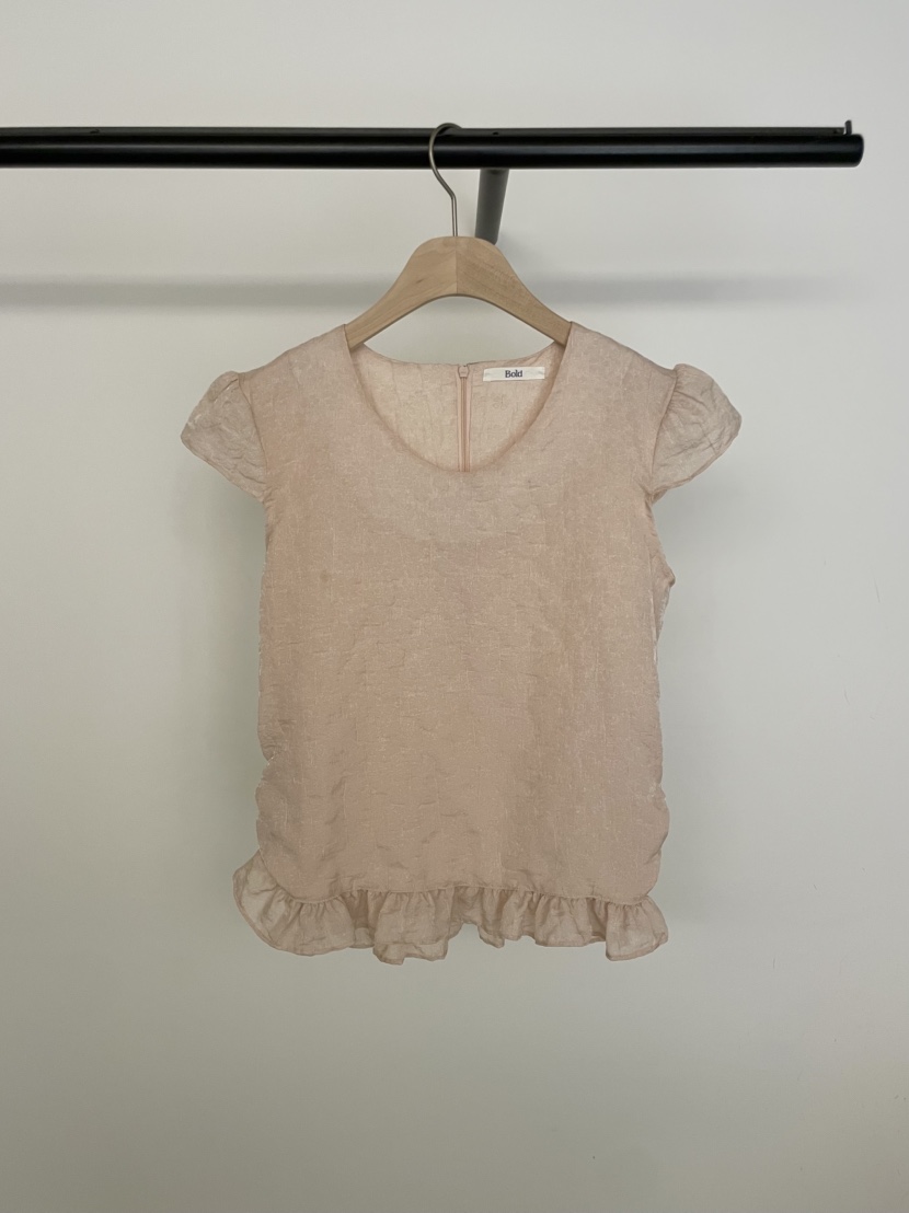 BOLD-A東大門直郵女裝新品真品25春夏推薦人氣時尚襯衫蕾絲衫RE BOLD襯衫/蕾絲衫圖色2