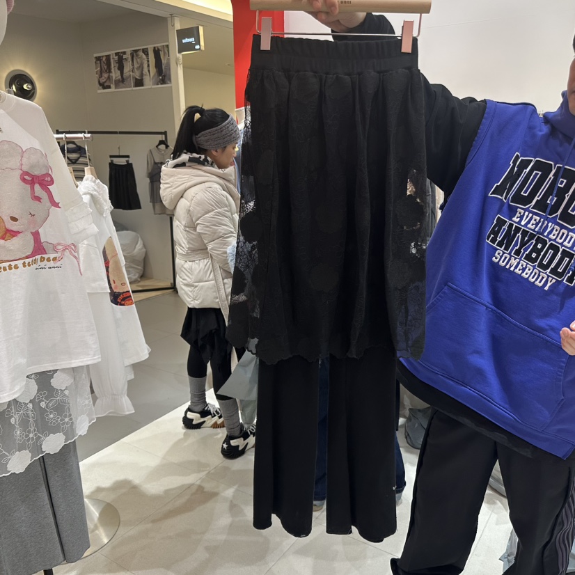 MINI UNNI韓國代購女裝新款時尚推薦休閑職業25春夏真品裙褲MINI UNNI裙褲