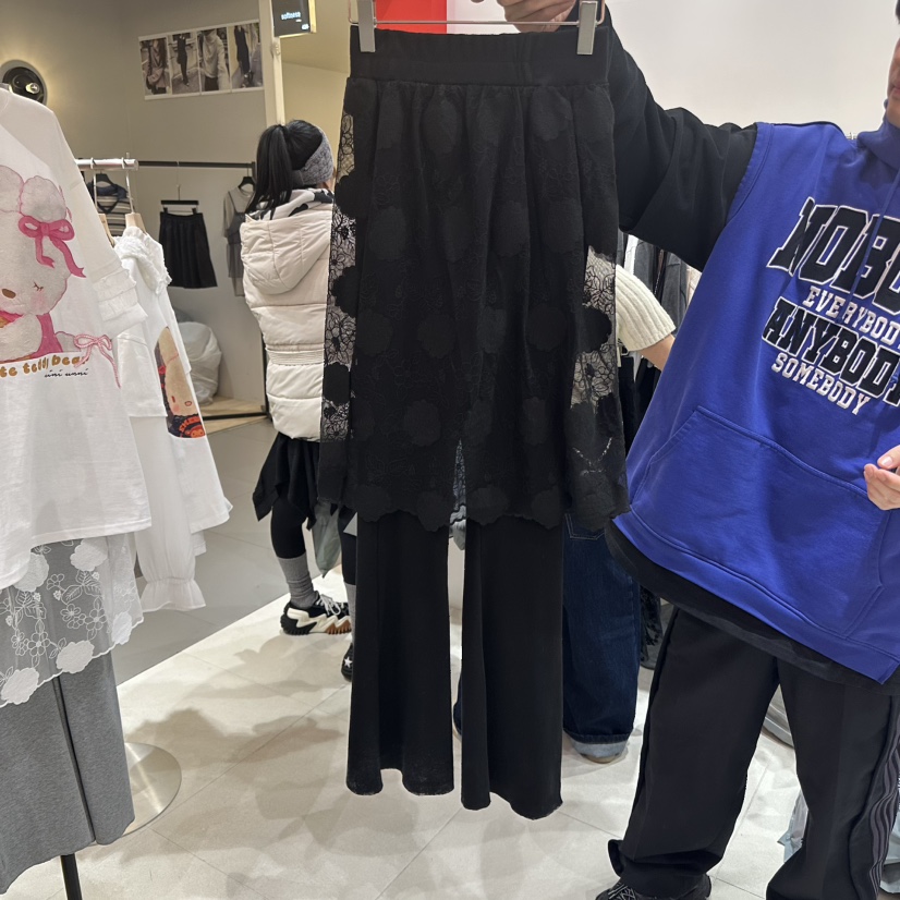 MINI UNNI韓國代購女裝新款時尚推薦休閑職業25春夏真品裙褲MINI UNNI裙褲圖色2
