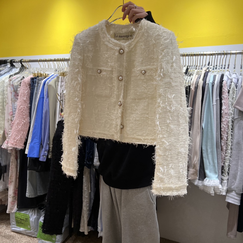 LE MASTERPLACE韓國直郵女裝新品25春夏職業熱賣人氣真品夾克Le masterpiece夾克圖色2