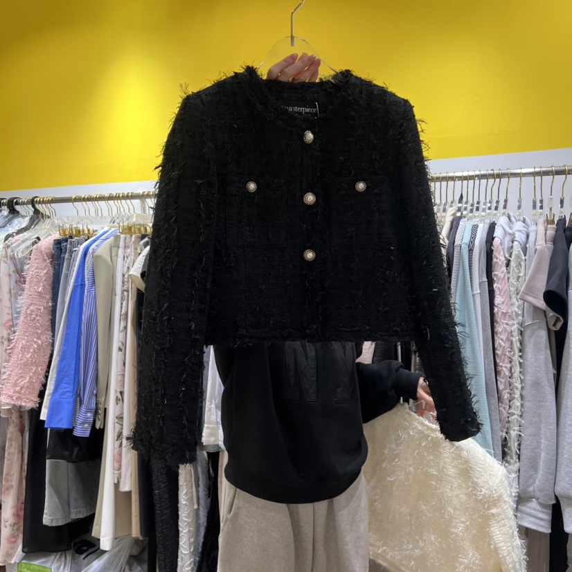 LE MASTERPLACE韓國直郵女裝新品25春夏職業熱賣人氣真品夾克Le masterpiece夾克圖色3