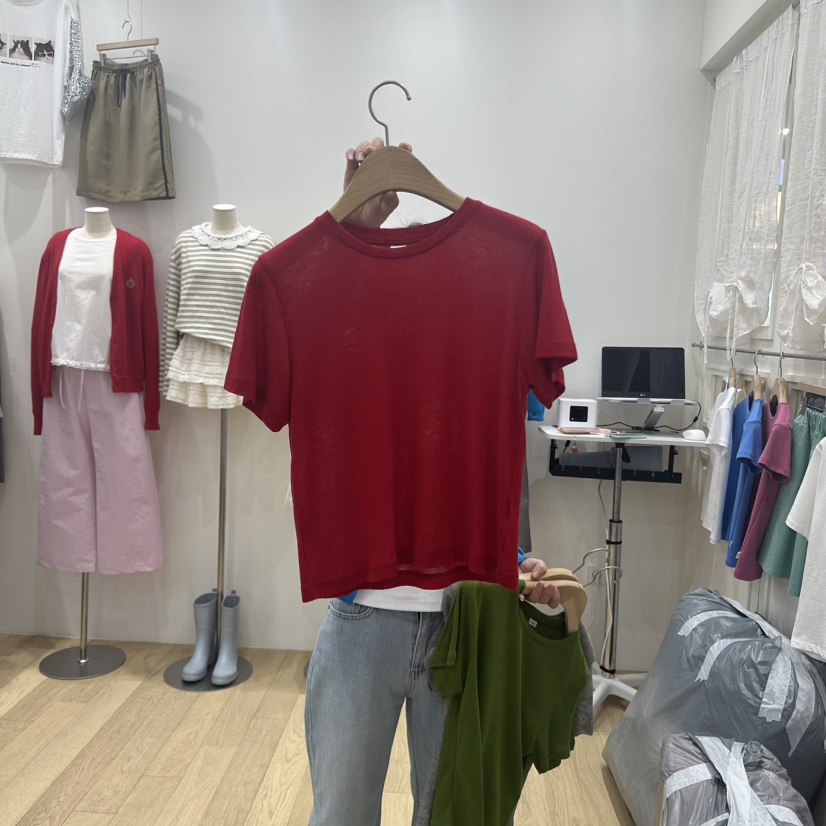 FURE東大門直郵女士新品人氣推薦職業25春夏熱賣時尚休閑T恤FURET恤圖色2