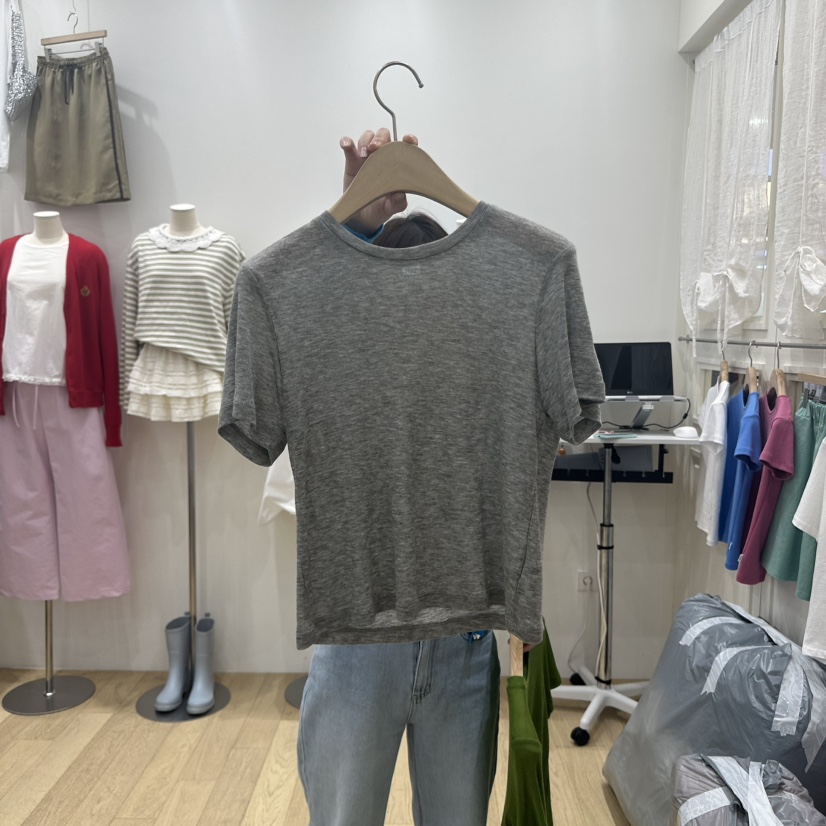 FURE東大門直郵女士新品人氣推薦職業25春夏熱賣時尚休閑T恤FURET恤圖色4