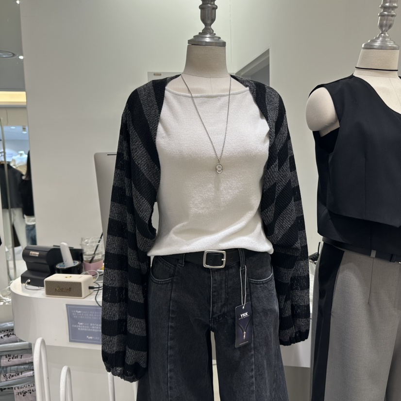 RENDER韓國代購女士新品真品休閑人氣推薦熱賣針織衫不含內搭RENDER針織衫