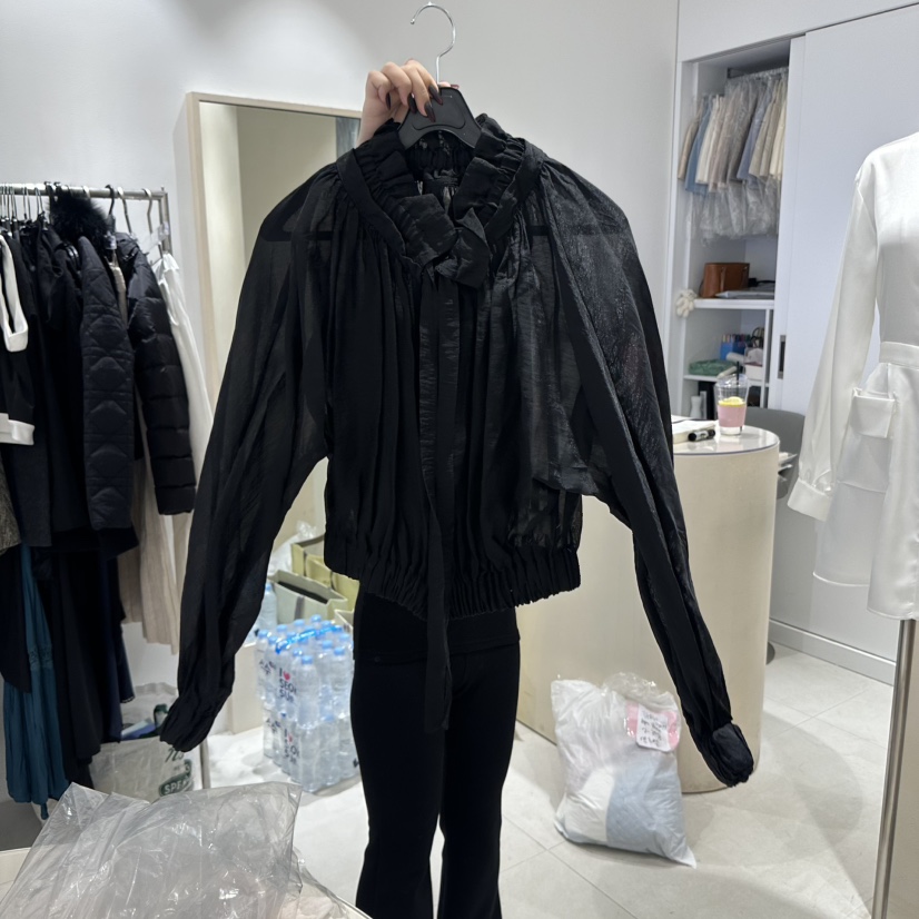 LAFFINE-P韓國代購女士新款休閑真品推薦人氣熱賣襯衫蕾絲衫LAFFINE-P襯衫/蕾絲衫圖色3