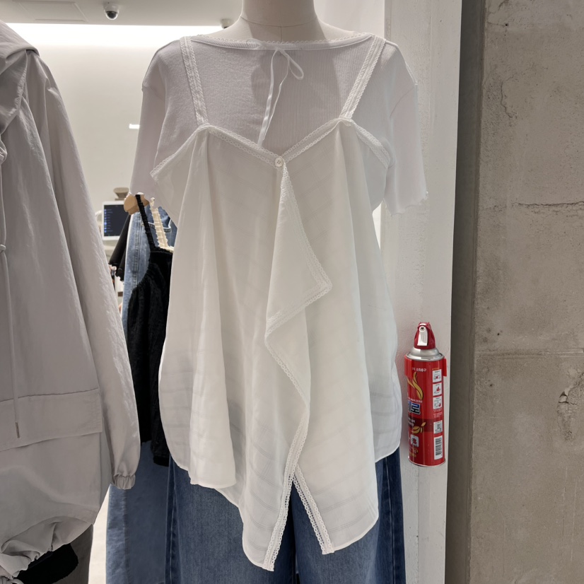 ANN MARGRET韓國直郵女裝新品休閑吊帶背心不含內搭緊身GRETA.Y吊帶/背心