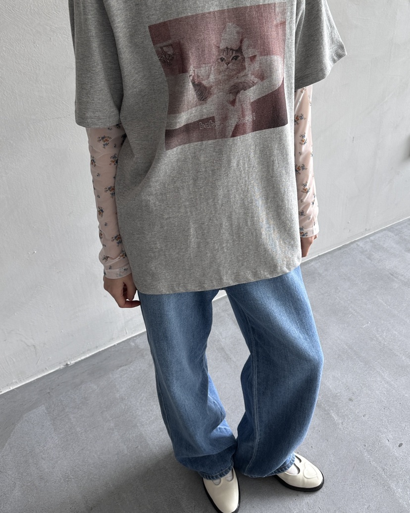 HOWDY韓國直郵女裝新品25春夏推薦熱賣時尚人氣真品休閑牛仔褲howdy牛仔褲