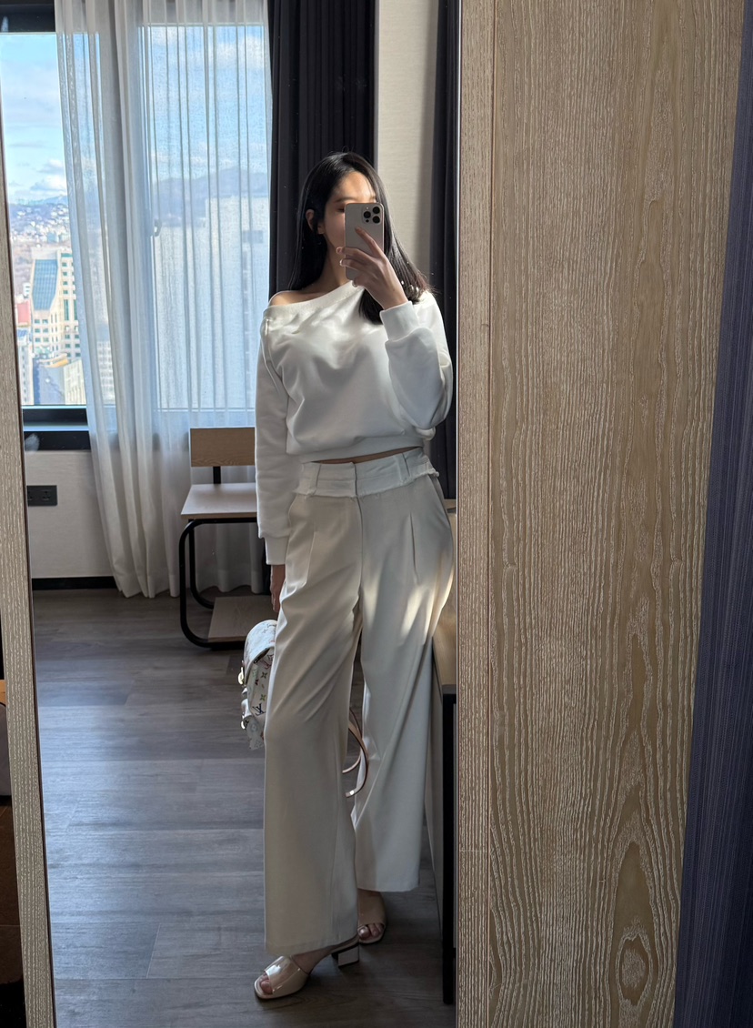 ON:UP東大門直郵女裝新品時尚人氣推薦職業熱賣25春夏休閑褲ON:UP休閑褲