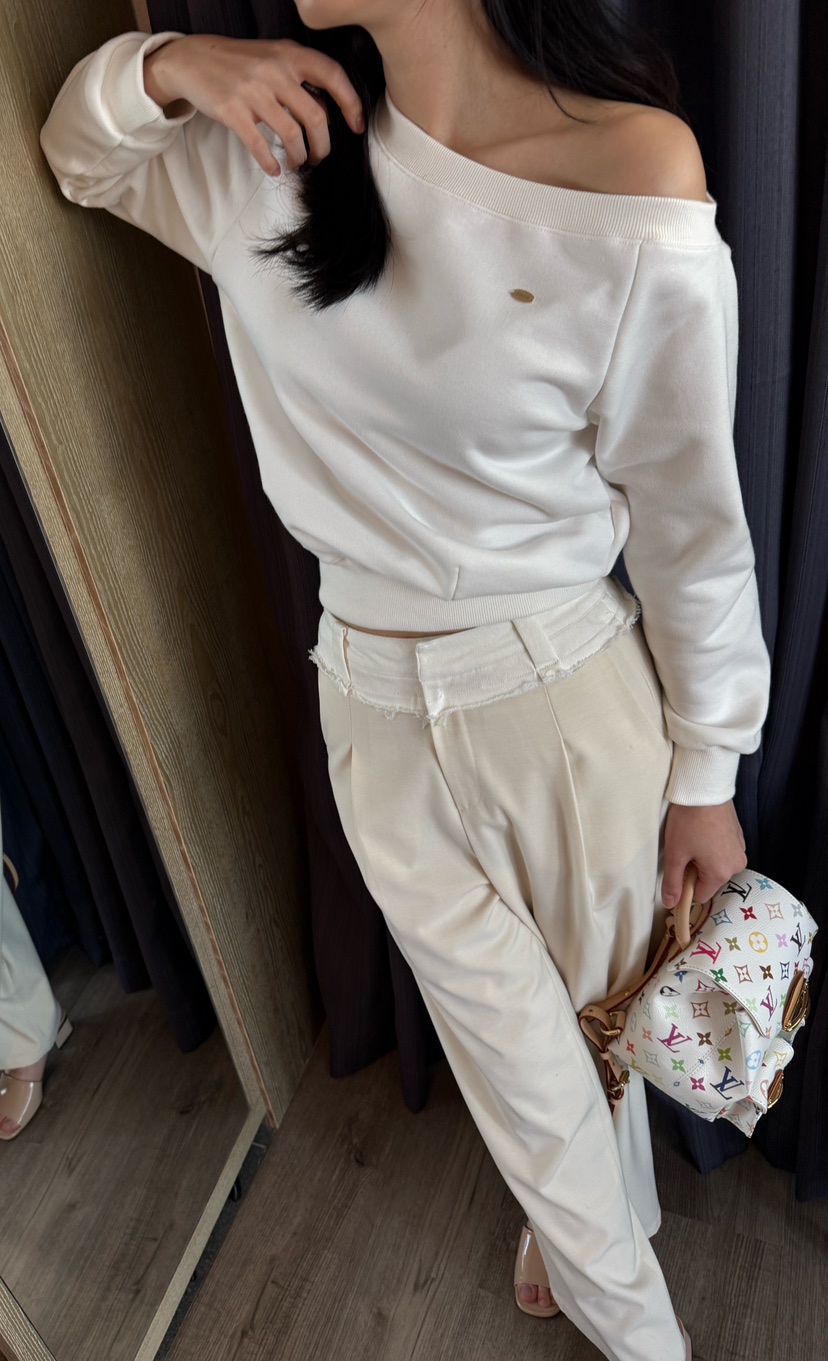 ON:UP東大門直郵女裝新品時尚人氣推薦職業熱賣25春夏休閑褲ON:UP休閑褲