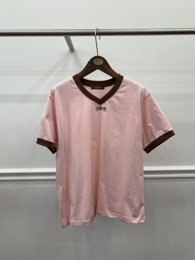 CAMEL-P東大門直郵女士新品職業T恤Came_l 家T恤圖色3