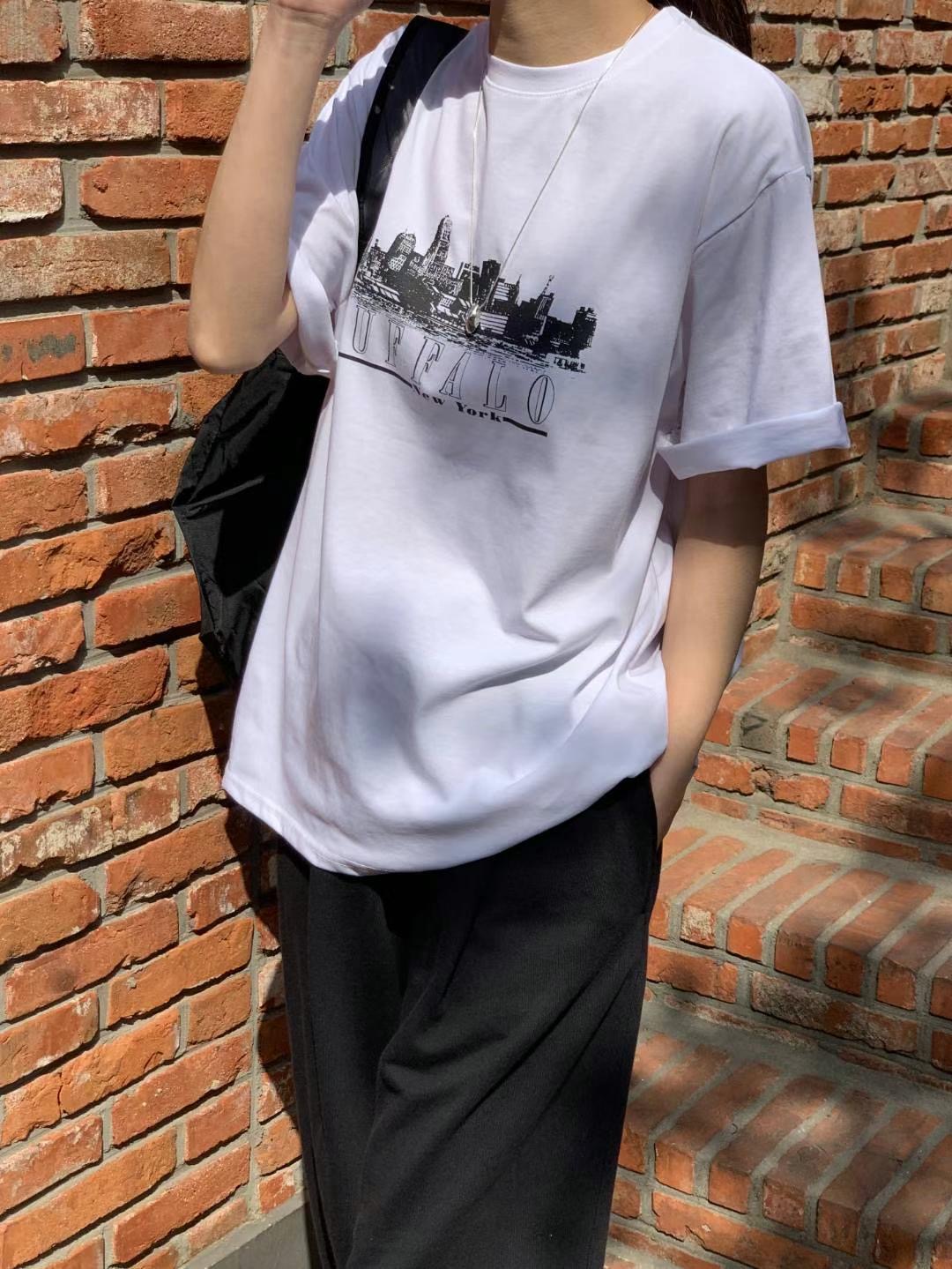 MUCH BETTER韓國代購女裝新款職業25春夏推薦人氣時尚休閑T恤MUCH BETTERT恤