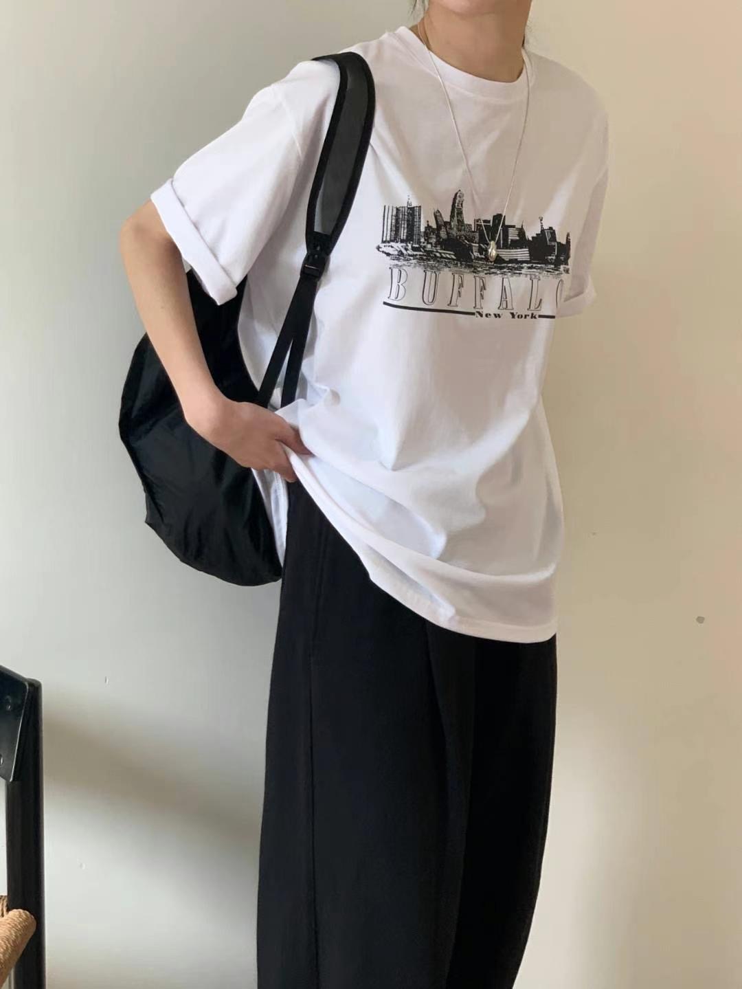 MUCH BETTER韓國代購女裝新款職業25春夏推薦人氣時尚休閑T恤MUCH BETTERT恤