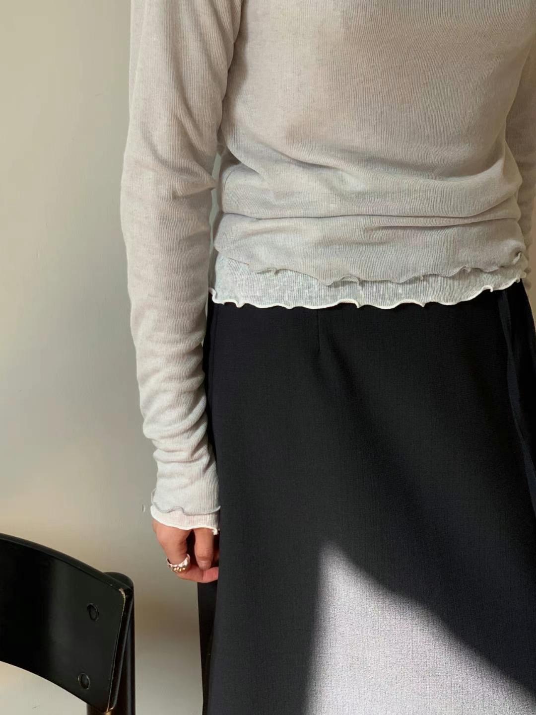 MUCH BETTER韓國直郵女士新款休閑25春夏人氣熱賣推薦長袖T恤MUCH BETTER長袖T恤