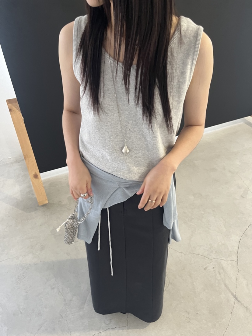 NEAR LEAP-P東大門直郵女士新款人氣推薦休閑吊帶背心含腰繩NEAR LEAP吊帶/背心