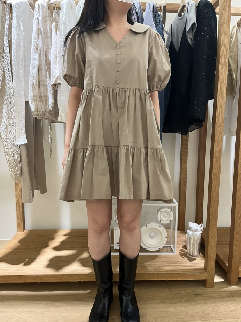 TIZZI韓國直郵女士新品推薦真品人氣休閑時尚職業熱賣連衣裙TIZZI連衣裙圖色1