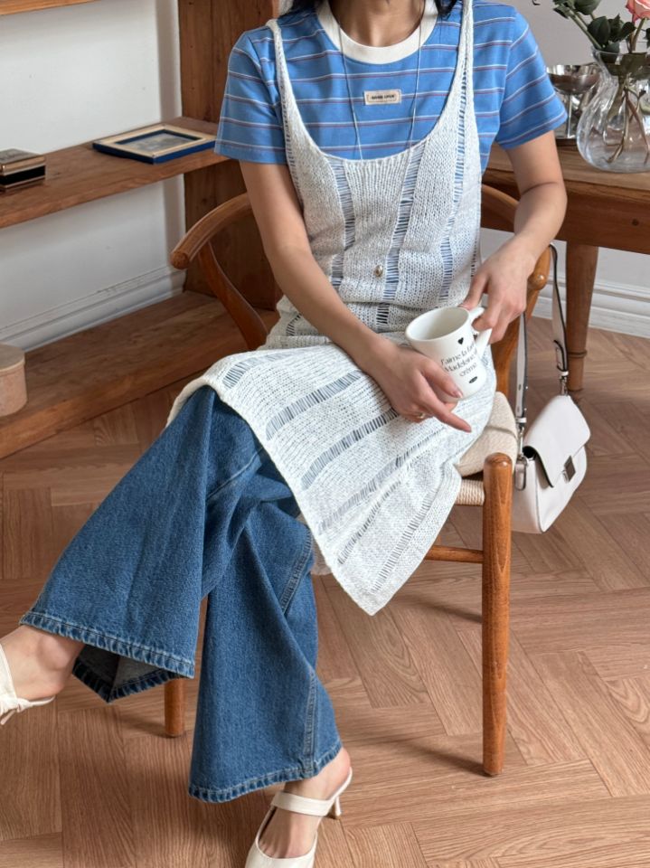 BELLINO293韓國代購女士新款時尚25春夏休閑連衣裙不含內搭BOBBIE DOLL連衣裙